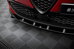 Cup Spoilerlippe Front Ansatz V.2 passend für Alfa Romeo Tonale Mk1 schwarz Hochglanz