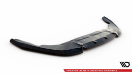 Cup Spoilerlippe Front Ansatz V.2 passend für Maserati Granturismo Mk1 Facelift schwarz Hochglanz
