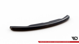 Mittlerer Cup Diffusor Heck Ansatz passend für Mazda 6 Kombi Mk3 Facelift schwarz Hochglanz