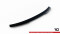 Heck Spoiler Aufsatz Abrisskante passend für Toyota Yaris Mk3 Facelift schwarz Hochglanz
