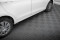 Seitenschweller Ansatz Cup Leisten passend für Toyota Yaris Mk3 Facelift schwarz Hochglanz