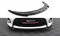 Cup Spoilerlippe Front Ansatz passend für Toyota Yaris Mk3 Facelift schwarz Hochglanz