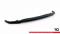 Mittlerer Cup Diffusor Heck Ansatz passend für Toyota Yaris Mk3 Facelift schwarz Hochglanz