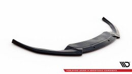 Cup Spoilerlippe Front Ansatz V.3 für Audi RS7 C7 Facelift schwarz Hochglanz