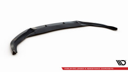 Cup Spoilerlippe Front Ansatz V.4 für Audi RS7 C7 Facelift schwarz Hochglanz