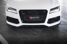 Cup Spoilerlippe Front Ansatz V.4 für Audi RS7 C7...