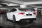 Heck Ansatz Flaps Diffusor V.2 passend für Audi RS7 C7 schwarz Hochglanz