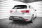Heck Ansatz Diffusor passend für Seat Leon Cupra Sportstourer Mk3 schwarz Hochglanz