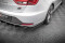 Heck Ansatz Flaps Diffusor V.1 passend für Seat Leon Cupra Sportstourer Mk3 schwarz Hochglanz