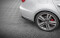 Heck Ansatz Flaps Diffusor V.1 passend für Seat Leon Cupra Sportstourer Mk3 schwarz Hochglanz