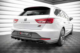 Heck Ansatz Flaps Diffusor V.2 passend für Seat Leon...