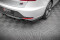 Heck Ansatz Flaps Diffusor V.2 für Seat Leon Cupra Sportstourer Mk3 schwarz Hochglanz
