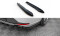Heck Ansatz Flaps Diffusor V.2 passend für Seat Leon Cupra Sportstourer Mk3 schwarz Hochglanz