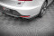 Heck Ansatz Flaps Diffusor V.2 passend für Seat Leon Cupra Sportstourer Mk3 schwarz Hochglanz