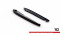 Heck Ansatz Flaps Diffusor V.2 passend für Seat Leon Cupra Sportstourer Mk3 schwarz Hochglanz
