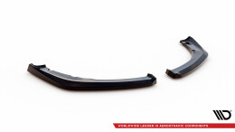 Heck Ansatz Flaps Diffusor passend für Porsche Boxster 987 schwarz Hochglanz