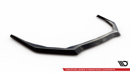Cup Spoilerlippe Front Ansatz V.1 für Subaru WRX STI Mk1 Facelift schwarz Hochglanz