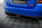Mittlerer Cup Diffusor Heck Ansatz passend für V.2 Subaru WRX STI Mk1 schwarz Hochglanz