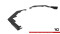 Front Stoßstange Flaps passend für Subaru WRX STI Mk1 Facelift FLAPS HOCHGLANZ