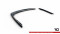 Heck Ansatz Flaps Diffusor passend für BMW 3er Touring E91 schwarz Hochglanz