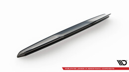 Heck Spoiler Aufsatz Abrisskante 3D passend für Lexus NX F-Sport Mk2 schwarz Hochglanz