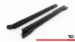 Street+ Seitenschweller Leisten passend für Lexus NX F-Sport Mk2 schwarz Hochglanz