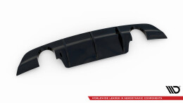 Heck Ansatz Diffusor passend für Jaguar XE R-Dynamic X760 Facelift schwarz Hochglanz