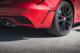 Heck Ansatz Flaps Diffusor passend für Jaguar XE...