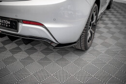 Heck Ansatz Flaps Diffusor V.2 passend für Opel Astra GTC OPC-Line J schwarz Hochglanz