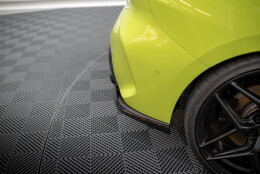 Street+ Heck Ansatz Flaps V.1 passend für BMW 1er M-Paket / M135i F40 schwarz Hochglanz