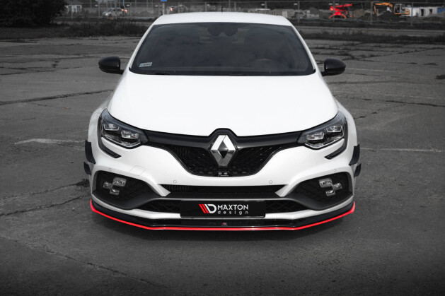 Street+ Spoilerlippe Front Ansatz V.3 passend für Renault Megane RS Mk4