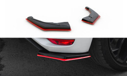 Heck Ansatz Flaps Diffusor V.2 passend für Renault Megane RS Mk4