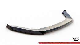 Cup Spoilerlippe Front Ansatz V.2 passend für Seat Leon Mk3 Facelift schwarz Hochglanz