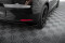 Heck Ansatz Flaps Diffusor V.1 passend für Seat Leon Hatchback Mk3 Facelift schwarz Hochglanz