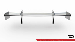 Carbon Heck Spoiler Heckflügel + LED passend für Audi R8 Mk2