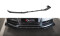 Street Pro Spoilerlippe Front Ansatz + Flaps passend für Audi S3 / A3 S-Line Limousine 8V schwarz Hochglanz