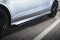 Street Pro Seitenschweller Ansatz Cup Leisten für Audi S3 / A3 S-Line Limousine 8V ROT+ HOCHGLANZ FLAPS
