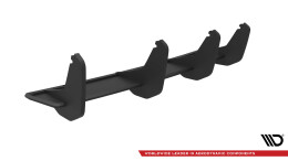 Street Pro Heckschürze Heck Ansatz Diffusor passend für Audi S3 Limousine 8V SCHWARZ