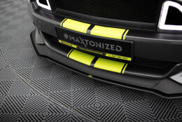 Street Pro Cup Spoilerlippe Front Ansatz passend für Ford Mustang GT Mk6 SCHWARZ