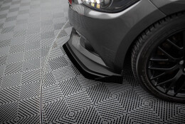 Street Pro Cup Spoilerlippe Front Ansatz passend für Ford Mustang GT Mk6 rot+ Hochglanz Flaps