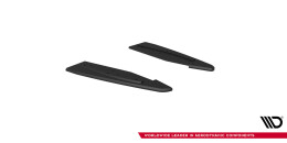 Street Pro Heck Ansatz Flaps Diffusor für Ford Mustang GT Mk6 schwarz