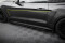 Street Pro Seitenschweller Ansatz Cup Leisten passend für Ford Mustang GT Mk6 SCHWARZ+ HOCHGLANZ FLAPS