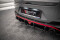 Street Pro Heckschürze Heck Ansatz Diffusor passend für Hyundai I30 Fastback N-Line Mk3 Facelift rot