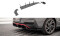 Street Pro Heckschürze Heck Ansatz Diffusor passend für Hyundai I30 Fastback N-Line Mk3 Facelift rot+ Hochglanz Flaps