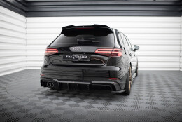 Heck Ansatz Diffusor passend für Audi A3 S-Line...