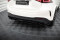 Mittlerer Cup Diffusor Heck Ansatz DTM Look passend für Mercedes-AMG GLE 53 / 63 W167 / W167 Facelift schwarz Hochglanz