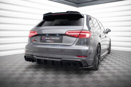 Heck Ansatz Diffusor passend für Audi S3 Sportback...