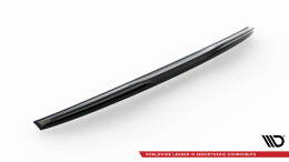 Heck Spoiler Aufsatz Abrisskante 3D passend für Audi RS3 Limousine 8V / 8V Facelift schwarz Hochglanz