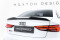 Heck Spoiler Aufsatz Abrisskante 3D passend für Audi RS3 Limousine 8V / 8V Facelift schwarz Hochglanz