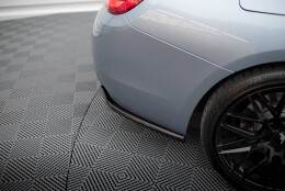 Heck Ansatz Flaps Diffusor V.4 passend für BMW 4er Coupe M-Paket F32 schwarz Hochglanz